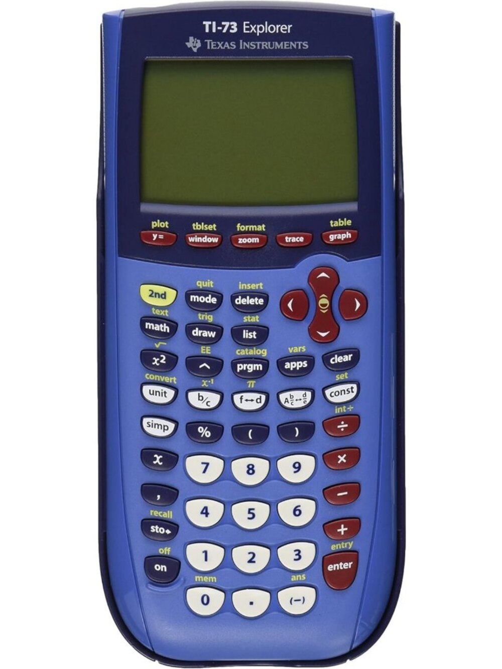 Graphing Calculator TI-73 - Renewed, High-Performance, Ideal for Students